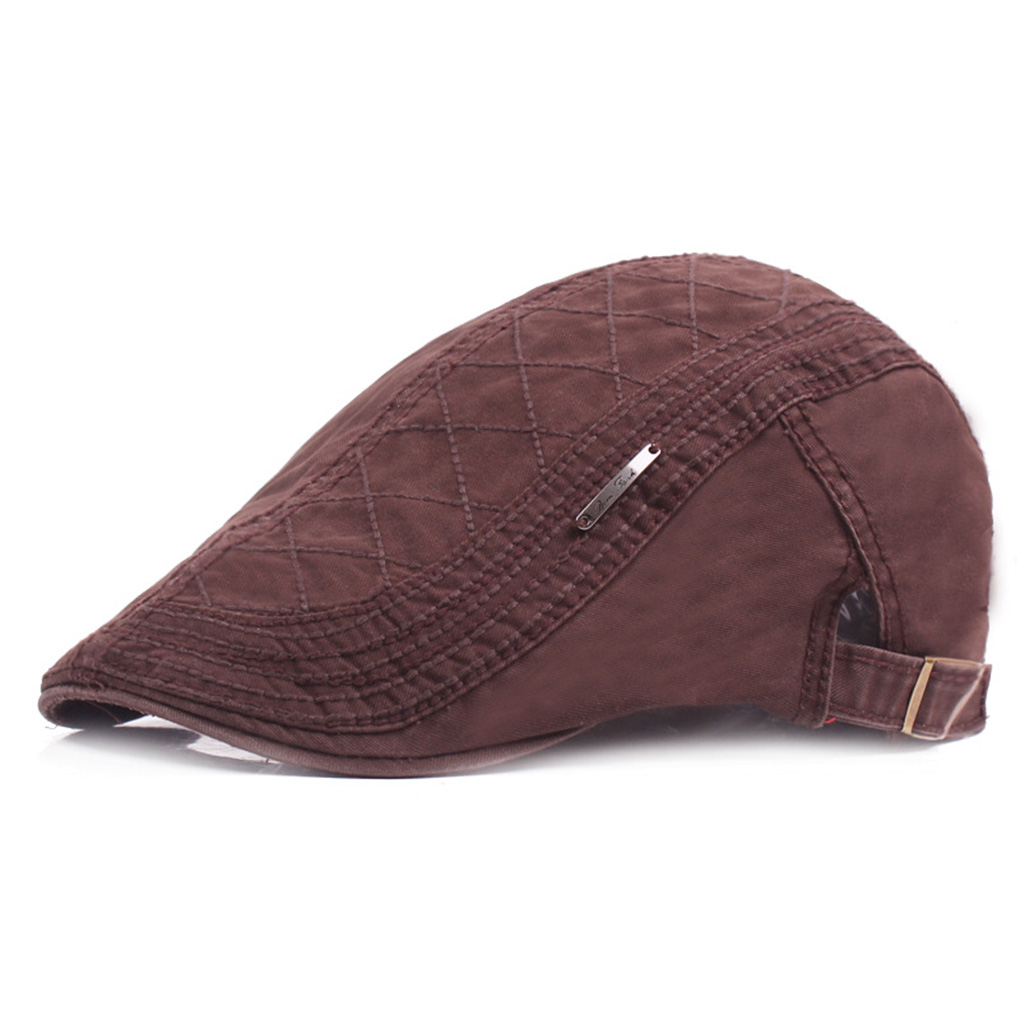 Unisex Golf Driving Cotton Sun Flat Cap 