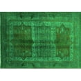 thumbnail image 1 of Ahgly Company Indoor Rectangle Oriental Green Industrial Area Rugs, 5' x 8', 1 of 4
