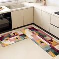 thumbnail image 5 of Kitchen Rugs Sets of 3 Non Slip Washable Kitchen Mats for Floor, Waterproof Kitchen Runner Rug, Floor Mat Carpet for Entryway, Laundry, Sink, Hallway, Bathroom, 5 of 12