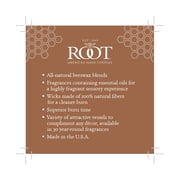 ROOT Candles Scented All Natural Beeswax Blend 10.5 oz Lg. Veriglass Filled Container, Japanese Cedarwood, 1 ea.