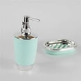 thumbnail image 7 of HERCHR 6Pcs Bathroom Accessory Set, Plastic Household Gift  Set Lotion Bottles, Toothbrush Holder, Tooth Mug, Soap Dish, Toilet Brush, Trash Can, Rubbish Bin, 7 of 7