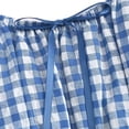 thumbnail image 4 of KICILVS Renaissance Costume Women Puff Sleeve Vintage Gingham Plaid Dress Empire Waist U Neck Casual Halloween Swing Dress, 4 of 6