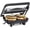 Chrome Finish, variant on Panini Press Sandwich Maker & Electric Indoor Grill with Locking Lid, Opens Wide to Fit Any Thickness for Quesadillas, Burgers & More, Nonstick 8" x 10" Grids, Chrome (25460AG)