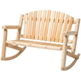 thumbnail image 3 of Bestar White Cedar 4' Outdoor Rocker in Natural, 3 of 6