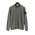 thumbnail image 2 of Men‘S Solid Color Long-Sleeved Sweater Spring and Autumn Cotton Loose Comfortable Stone Sleeve Label Men and Women‘S Sweater, 2 of 7