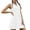 White, variant on TJAZFJPA Navy Blue Dress Ladies Tennis Dress Yoga Fitness Breathable Leisure Golf Sports Short Skirt Dress Navy Blue Dress Body Con Dresses for Women