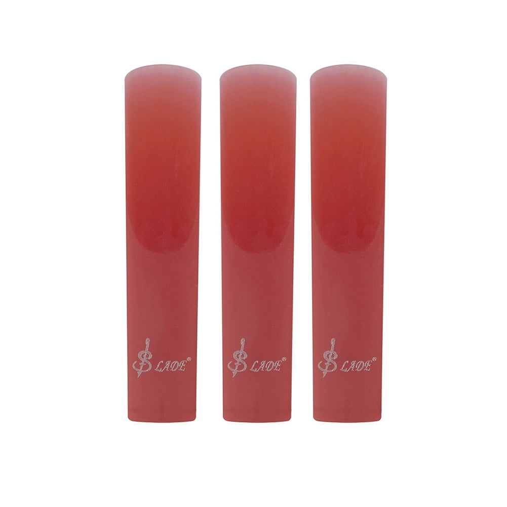 MYG 3 Pcs Pièces d'Anches de Saxophone en Résine Plastique pour Clarinette Soprano Alto Ténor