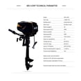 thumbnail image 2 of 4.0 Model Brushless Electric Boat Outboard Motor, with 48V 1000W Output, Fishing Boat Engine ,Easy to Install, 2 of 7