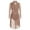 Dusty Pink, variant on Women's Shiny Rhinestone Lyrical Dance Dress Long Sleeve Tulle Skirt Leotard Dancewear Dusty Blue S
