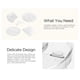 thumbnail image 4 of Organizador multifunción de acrílico transparente, capas ajustables con rotación de 360 grados para encimera de tocador de baño (transparente), 4 of 5