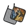 thumbnail image 2 of Jazz Sazophone Pair of Pot Holders, 2 of 3