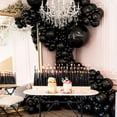 thumbnail image 4 of Globos PartyWoo Black, 5 pulgadas, negro mate, 120 unidades, 4 of 6