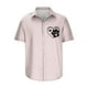 thumbnail image 5 of Camiseta Casual con Botón de Solapa de Color Sólido de Manga Corta para Hombres, Camiseta Ligera para Fiesta, Trabajo, Viajes Y Primavera Verano, 5 of 5
