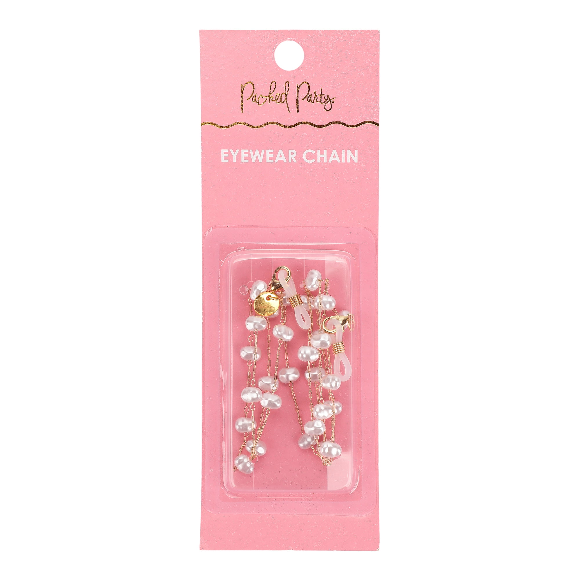 (2 pack) Packed Party Pearly Perfection Glasses Chain