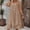 Khaki plus size summer dresses a1, variant on Uscallm Women Plus Size Summer Sleeveless Round Neck Boho Flowy A-Line Mini Dresses Casual Basic Solid Loose Swing Vacation Beach Party Sundress, Black 2XL