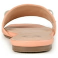 thumbnail image 3 of Journee Womens Leonie Slide Flat Sandals, 3 of 8