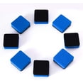 thumbnail image 3 of Borradores de borrado en seco, paquete de 40 borradores magnéticos para pizarra blanca, limpiador de pizarra para niños y aula, suministros para profesores, hogar y oficina, azul Ormromra, 3 of 7
