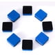thumbnail image 3 of Borrador en seco, Eeoyu, paquete de 40 toallitas magnéticas de limpieza para pizarrón de borrado en seco para niños y aulas, suministros para profesores, hogar y oficina, azul Ormromra WMZL-2118, 3 of 7