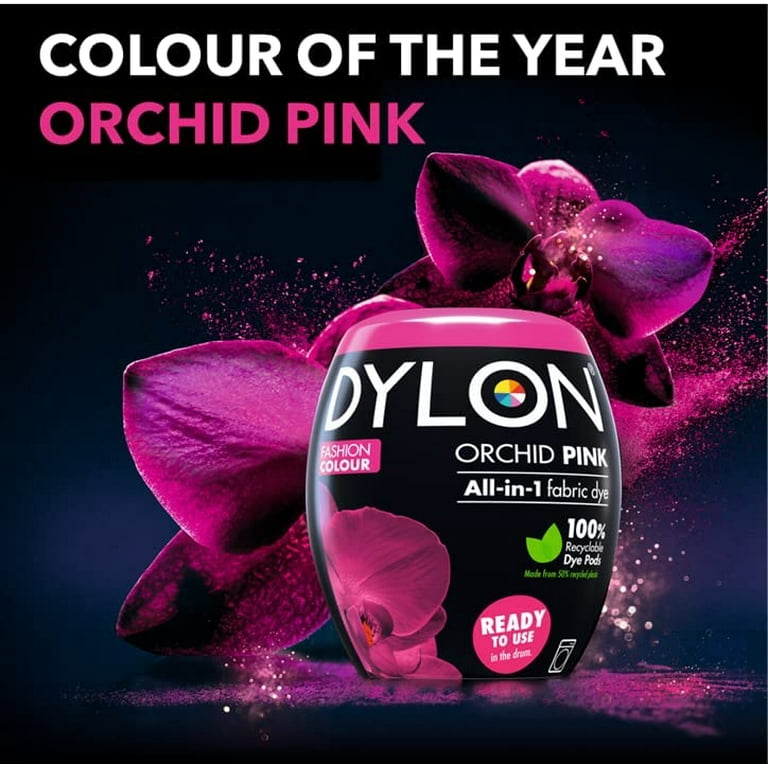 Dylon New, Colour Of The Year, Washing Machine Fabric Dye, 50% OFF