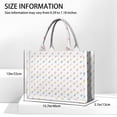 thumbnail image 3 of Large Capacity Tote Bag,Mini Unicorn Pattern Handbag Fashion Luxury Tote Bag,15.7"x13"x 5.1" Inches,Laptop Compatible, 3 of 6