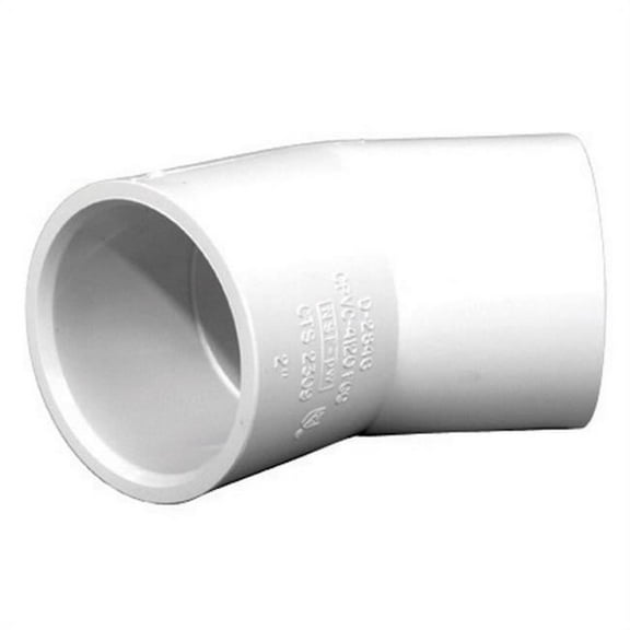 CPVC Elbow, 45 Degrees , CTS, Schedule SDR-11, 3/4" Pipe Size, CTS Hub