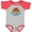 Baseball Heather and Red, variant on Inktastic Cabo San Lucas Beach Vacation Boys or Girls Baby Bodysuit