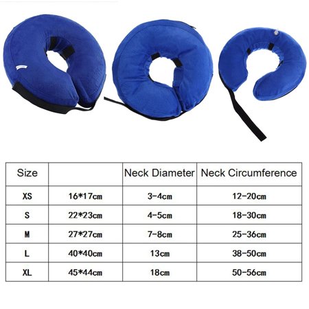 Inflatable Pet Cat Protection Cover Medical Supplies Anti-bite PVC Injury Recovery Neck Collar for Small Large Dogs Wholesale