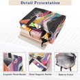 thumbnail image 3 of FORMRS Womens Corduroy Tote Bag Crossbody Shoulder Handbag with Pocket, Colorful Black, 3 of 7