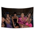 thumbnail image 1 of Tapestry Art con la bandera de la familia Kardashian, 90 x 150 cm, 100% poliéster, 1 of 1