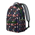 thumbnail image 2 of "Trendy Flowers Backpack - Sunflower Design School Bag for Women, Water-Resistant, Lightweight, Large Capacity for College, Office & Daily Use", 2 of 6