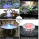 thumbnail image 3 of Generador de niebla de aluminio, fuente de agua, nebulizador de estanque, humidificador de aire, atomizador, Mini máquina de niebla con 12 luces LED que cambian de Color, 3 of 5
