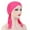 Hot Pink, variant on Herrnalise Women India Beading Muslim Stretch Turban Hat Cotton Hair Loss Scarf Wrap
