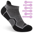 thumbnail image 5 of COOPLUS Women's Ankle Socks 10 Pairs, Cushioned Breathable Mesh Arch Support Low Cut Athletic Running Socks, 5 of 8
