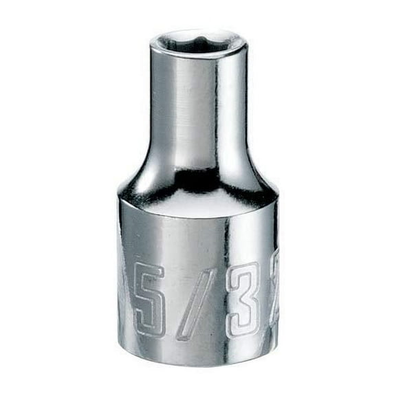 Craftsman Shallow Socket, SAE, 1/4-Inch Drive, 5/32-Inch, 6-Point (CMMT43481),Full Polish