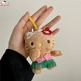 thumbnail image 4 of Muñeco de peluche Kawaii Hello Kitty Sanrio, muñeco de peluche creativo de color piel, colección hawaiana, lindos juguetes de decoración de habitación rellenos Y2k, 4 of 5