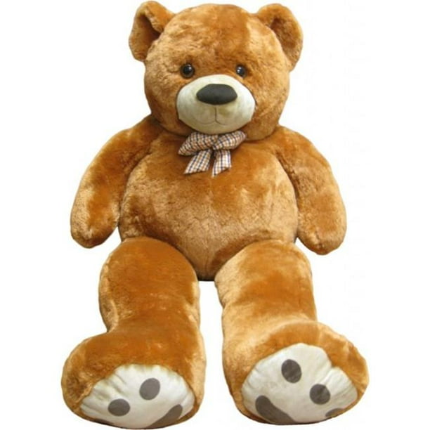 Kreative Kids 54002 Giant Teddy Bear Brown, 5 ft. Life Size Walmart