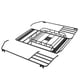 thumbnail image 1 of Portador de Techo de Metal Roll Roll Cage Luggage Bar Reemplazo para la Carcasa del Cuerpo de Axial 1/10 piezas de actualización del automóvil de control remoto de, 1 of 7