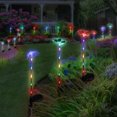 thumbnail image 7 of Exhart Butterfly, Hummingbird and Dragonfly  Solar Powered Garden Stakes, 3x25 inches, Plastic, Clear (Decor for Home Patio, Outdoor Garden, Yard or Lawn), Plastic, 7 of 7
