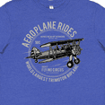 thumbnail image 4 of Inktastic Vintage Aeroplane Rides Youth T-Shirt, 4 of 5