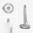 thumbnail image 2 of simplehuman Tension Arm Paper Towel Holder, Brushed Stainless Steel, 2 of 6