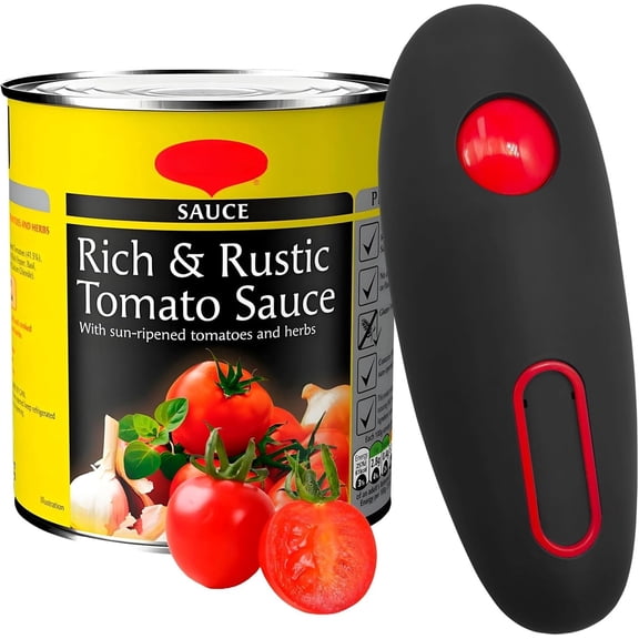 Electric Can Opener,Cordless Can Opener,Battery Operated Can Opener with Smooth Edge,Food Safe Kitchen Gadgets Automatic Can Opener for Kitchen