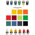 thumbnail image 6 of Royal & Langnickel Essentials 12ml 12 Colors Acrylic Artist Paint 12 Pack, 6 of 7