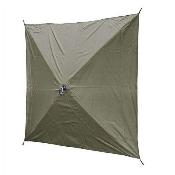 Quick-Set Clam Screen Hub Green Fabric Wind & Sun Panels Accessory Only (6 Pack)