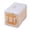 milk coffee, variant on Ventilated Pet Transport Box for Cats Small Dogs, Folding Hard Shell Crate with Front Latch Door, Travel Handle