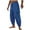 Blue, variant on Amvlyk Athletic Pants for Men Elastic Waist Solid Drawstring Loose Running Pants with Pockets Fashion Sports Activewear Hiking Pants Breathable Basketball Tennis Workout Pants for Walking Gym