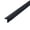 Black, variant on Outwater Plastic T-molding 1/2 Inch Black Flexible Polyethylene Center Barb Tee Moulding 250 Foot Coil