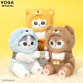 thumbnail image 5 of Juguete de peluche de gato Mofusand de la serie Anime de Cosplay de dibujos animados, adornos decorativos Kawaii, muñeco suave, regalo de cumpleaños para niños, 23cm, 5 of 5