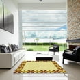 thumbnail image 7 of Ahgly Company Machine Washable Indoor Square Transitional Sedona Brown Area Rugs, 5' Square, 7 of 7
