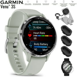 Garmin Fenix 5S Plus Sapphire Smart Watch, Black with Black