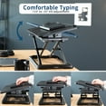 thumbnail image 6 of VIVO Black 30" Tilting Keyboard Riser, 6 of 8